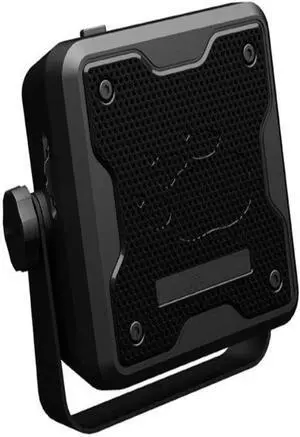 15-Watt Amplified External Communications Speaker. Durable Rugged Design, Perfect for Amplifying Scanners,Black