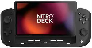 Professional Handheld Deck with Zero Stick Drift for Nintendo Switch and Switch OLED (Black)