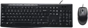 Media Combo MK200 Full-Size Keyboard and High-Definition Optical Mouse