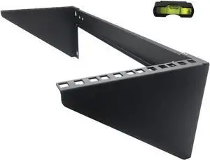 19 Inch 4U Heavy Duty Vertical Wall Mountable Rack and 125 lb Wall Mountable Server Rack