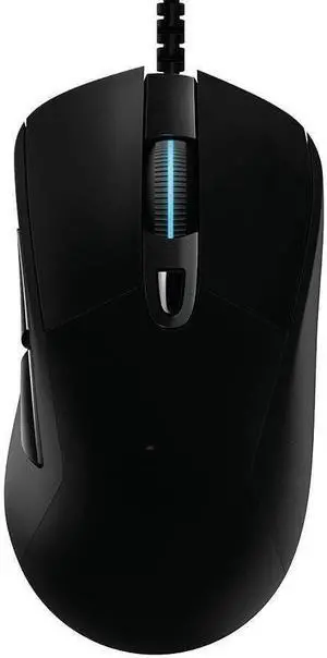 G403 Hero 25K Gaming Mouse, Lightsync RGB, Lightweight 87G+10G optional, Braided Cable, 25, 600 DPI, Rubber Side Grips, Black