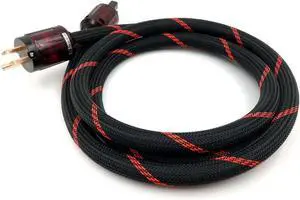 10 AWG Hi-End HiFi Audio Universal AC Power Cable Power Cord US Plug - 6.6FT (2M)