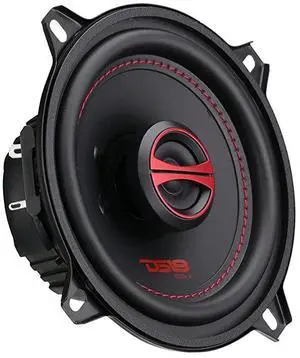 GENX525 Coaxial Speaker 525 2Way 135W Max 45W RMS Black Paper Cone Mylar Dome Tweeter 4 Ohms Clarity Unparalled by Other Speakers in Their Class 2 Speakers ModelGENX525