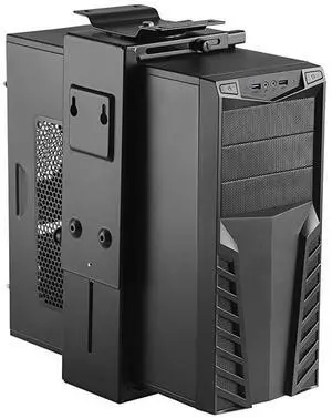 FOR Adjustable Under Desk Computer Mount and Wall Mount | CPU Holder That Fits Most PC or Computer Cases