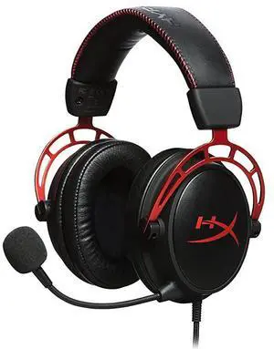 FOR Cloud Alpha Gaming Headset Dual Chamber Drivers Award Winning Comfort Durable Aluminum Frame Detachable Microphone Works on PC PS4 Xbox One Nintendo Switch and Mobile Devices Red