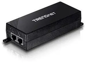 FOR Gigabit Power Over Ethernet Plus Injector TPE115GI Converts NonPoe Gigabit to Poe+ or PoE Gigabit Supplies PoE 154W or PoE+ 30W Power Network Distances Up to 100 M 328 ftBlack