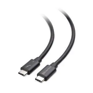 FOR [Intel Certified] 40Gbps Thunderbolt 4 Cable 3.3ft with 8K Video and 240W Charging - 1m, Compatible with USB4, Thunderbolt 3 Cable and USB-C