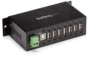 FOR com 7-Port Industrial USB 2.0 Hub with ESD & 350W Surge Protection - Mountable - Multiport Hub (ST7200USBM) FOR com 7-Port Industrial USB 2.0 Hub with ESD & 350W Surge Protection - Mountable - Multiport Hub (ST7200USBM)