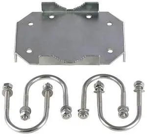 FOR XBoom MIMO Antenna Mast CrossOver Bracket Kit for 125 to 20 OD Pipes Includes Heavy Duty RightAngle Plate Mounting Hardware