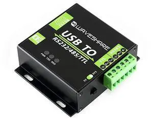 FOR USB to RS232 RS485 TTL Industrial Isolated Converter with Original FT232RL Embedded Protection Circuits and Aluminium Alloy Enclosure for Industrial Control Equipments