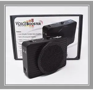 FOR-Voice Amplifier 20watts Black MR2300 Aker by TK Products Portable for Teachers Coaches Tour Guides Presentations Costumes Etc
