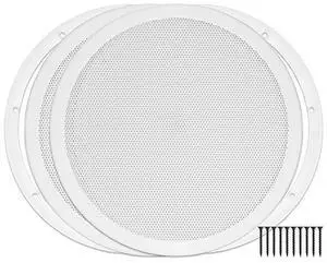 RH4002102A White Universal Surface Mount 10 Speaker Covers Pair