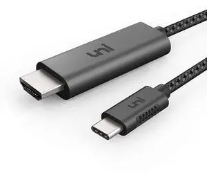 FOR-USB C to HDMI Cable | 10ft 4K60Hz  USB TypeC to HDMI Braided Cable Thunderbolt 3 Compatible for Samsung S20 S10 S9 MacBook Pro 20202019 MacBook AiriPad Pro 2020 and More