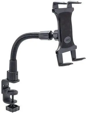 FOR-TAB08612 Heavy Duty Tablet Clamp Mount with 12 inch Neck for iPad Pro iPad Air Galaxy Note 101 Retail Black
