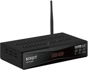 FOR-South City Mall V5H H.265 Free To Air FTA Satellite Receiver DVB-S2 Satellite TV Receiver HEVC DVB S2 Galaxy 19 Receivers Sat DVB Finder Meecast Biss PVU YouTube TV Decoder DVB2IP Box