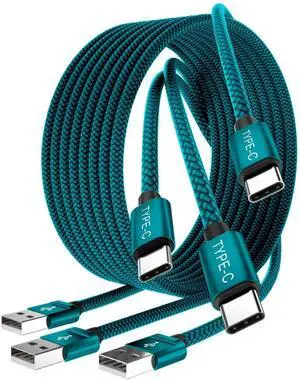 USB Type C Charger Cable 3-Pack 3.3/6.6/10FT,Micro C Charging Cord for Samsung Galaxy A10E A20 A21 A11 A50 A51 A52 A53 A70 A72 A73 A42 A32 A33 A12 A22,S10 S20 S21 S22 21 22 Plus,Note 10 20,Z Flip Fold