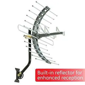 FOR-Pro Attic Mount TV Antenna Outdoor Attic Long Ran Antenna Digital HDTV Antenna 4K 1080P VHF UHF Compact Design 29884