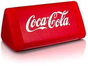 FOR-Angle 3 CocaCola Edition Enhanced Stereo IPX5 Splashproof Bluetooth Speaker with AMP 10 Watts Power Bass Radiator 100 Wireless Range Bluetooth 42 RedCoke
