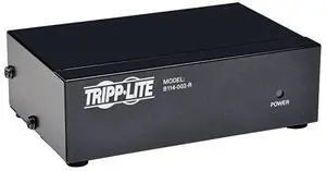 FOR-2-Port VGA Splitter with Signal Booster High Resolution Video, 350MHz, 2048x1536 (HD15 M/2xF)(B114-002-R)