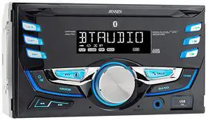 FOR-MPR420 7 Character LCD Double DIN Car Stereo Receiver | Push to Talk Assistant | Bluetooth | USB Fast Charging