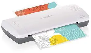 FOR-Laminator Thermal Inspire Plus Lamination Machine 9 Inches Max Width Quick WarmUp Includes Laminating Pouches WhiteGray 1701857ECR