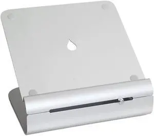 FOR-iLevel2 Adjustable Height Laptop Stand (Patented) Angled Ergonomic Laptop Riser Aluminum Computer Elevator for Office or Home Desk Setup Compatible with MacBook Air Pro