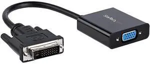 FOR-com DVID to VGA Active Adapter Converter Cable 1080p DVI to VGA Converter Box DVI2VGAE