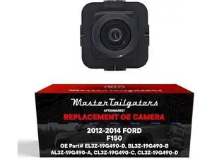 Master Tailgaters Replacement for Ford F150 (2011-2014) Backup Camera OE Part # EL3Z-19G490-D, BL3Z-19G490-B, AL3Z-19G490-A, CL3Z-19G490-C, CL3Z-19G490-D Master Tailgaters Replacement for Ford F150 (2011-2014) Backup Camera OE Part # EL3Z-19G490-D, BL3Z-19G490-B, AL3Z-19G490-A, CL3Z-19G490-C, CL3Z-19G490-D