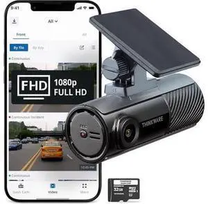 Thinkware F70 PRO Dash Cam 1080P FHD, Wi-Fi Car Camera, 140° Wide Angle, Super Night Vision, Smart Parking Mode, G-Sensor, Includes 32GB SD Card Thinkware F70 PRO Dash Cam 1080P FHD, Wi-Fi Car Camera, 140° Wide Angle, Super Night Vision, Smart Parking Mode, G-Sensor, Includes 32GB SD Card