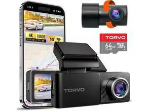 TORVO TD3 4K+2K Dash Cam with App, Camera for Car Front and Back with 5G WiFi & GPS, Free 64GB Card, Night Vision Dashcam Front Cameras 24/7 Recording When Car is Off, Security Camera for Cars TORVO TD3 4K+2K Dash Cam with App, Camera for Car Front and Back with 5G WiFi & GPS, Free 64GB Card, Night Vision Dashcam Front Cameras 24/7 Recording When Car is Off, Security Camera for Cars