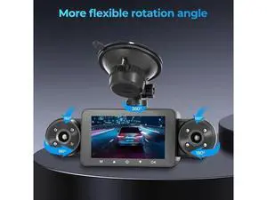 4 Channel Dash Cam 360° View, Include Front & Rear Left Right Camera Support 4 Way Recording, 32GB Card, 3 IPS Screen/Night Vision/WDR/24H Parking/G-Sensor2G/4G/8G / 3 Split Screen (4 Channel) 4 Channel Dash Cam 360° View, Include Front & Rear Left Right Camera Support 4 Way Recording, 32GB Card, 3 IPS Screen/Night Vision/WDR/24H Parking/G-Sensor2G/4G/8G / 3 Split Screen (4 Channel)
