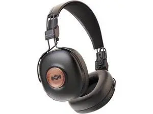 House of Marley Positive Vibration Frequency: Over-Ear Wireless Headphones with Microphone, Wireless Bluetooth Connectivity, 34 Hours of Playtime and Quick Charge Technology, Signature Black House of Marley Positive Vibration Frequency: Over-Ear Wireless Headphones with Microphone, Wireless Bluetooth Connectivity, 34 Hours of Playtime and Quick Charge Technology, Signature Black
