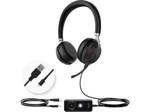 Yealink UH38 Bluetooth USB Wired Headset, Work Headset with Noise Cancelling Microphone, Teams Certified, Comfort Fit, Dual Connect for PC Computer & Mobile Devices, Dual Busylight Yealink UH38 Bluetooth USB Wired Headset, Work Headset with Noise Cancelling Microphone, Teams Certified, Comfort Fit, Dual Connect for PC Computer & Mobile Devices, Dual Busylight