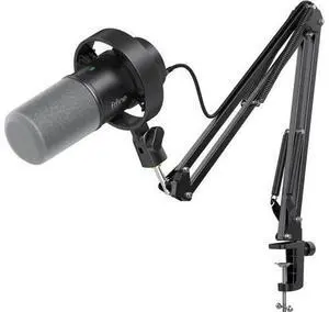 FIFINE K688 Podcast Microphone Kit, USB/XLR Dynamic Microphone with Boom Arm for PC/XLR Mixer, Gaming Mic with Mute Button, Headphone Jack for Vocal, Voice-Over, Streaming, Music Recording -K688CT FIFINE K688 Podcast Microphone Kit, USB/XLR Dynamic Microphone with Boom Arm for PC/XLR Mixer, Gaming Mic with Mute Button, Headphone Jack for Vocal, Voice-Over, Streaming, Music Recording -K688CT