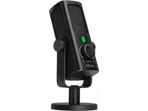 FIFINE USB-Podcast-Condenser-Microphone for Studio-Recording/Computer-Streaming, Desktop-Metal-Mic for YouTube Music Vocal Creation, with Monitor-Mix Volume-Control, Low-Cut Switch (PROFILE3) FIFINE USB-Podcast-Condenser-Microphone for Studio-Recording/Computer-Streaming, Desktop-Metal-Mic for YouTube Music Vocal Creation, with Monitor-Mix Volume-Control, Low-Cut Switch (PROFILE3)