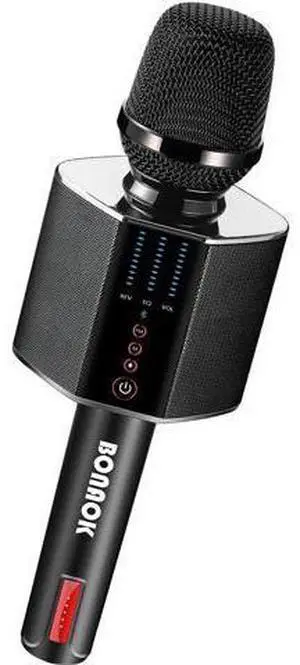 BONAOK Karaoke Microphone, Portable Wireless Bluetooth Karaoke Mic for Adults&Kids Car Home Outdoor Party, Karaoke Machine for PC/All Smartphone G50 Black 2025 BONAOK Karaoke Microphone, Portable Wireless Bluetooth Karaoke Mic for Adults&Kids Car Home Outdoor Party, Karaoke Machine for PC/All Smartphone G50 Black 2025