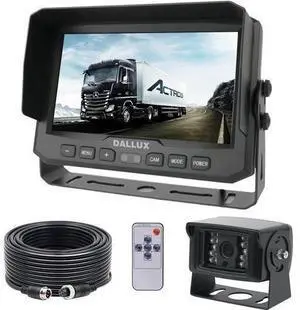 7" 1080P AHD Wired Reverse Rear View Backup Camera System, Waterproof Rearview Reverse Camera 130 Degree Wide Angle Night Vision 4 PIN Cam System for Tractor/Truck/Excavator/Caravan/Skid Steer/RV 7" 1080P AHD Wired Reverse Rear View Backup Camera System, Waterproof Rearview Reverse Camera 130 Degree Wide Angle Night Vision 4 PIN Cam System for Tractor/Truck/Excavator/Caravan/Skid Steer/RV