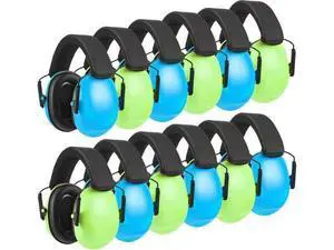 Amylove 12 Pcs Kids Ear Protection Noise Cancelling Headphones Ear Muffs Bulk 27db Adult Noise Reduction Hearing Earmuff(Universal Fit (kids & Adults),Fresh Style) Amylove 12 Pcs Kids Ear Protection Noise Cancelling Headphones Ear Muffs Bulk 27db Adult Noise Reduction Hearing Earmuff(Universal Fit (kids & Adults),Fresh Style)