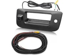 RED WOLF Tailgate Handle Reverse Backup Camera Fit for 2007-2014 Chevrolet Silverado GMC Sierra 1500 2500 HD IP68 Waterproof 150° View Angle Rear View Camera with Key Hole Replaces OE Number 22755305 RED WOLF Tailgate Handle Reverse Backup Camera Fit for 2007-2014 Chevrolet Silverado GMC Sierra 1500 2500 HD IP68 Waterproof 150° View Angle Rear View Camera with Key Hole Replaces OE Number 22755305