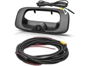RED WOLF Tailgate Handle Backup Camera Fit for 1999-2006 Chevrolet Chevy Silverado/GMC Sierra 1500 2500 3500HD Pickups Reverse Rear View Backup Camera, Waterproof Guideline w/12V Power Cable RCA Plug RED WOLF Tailgate Handle Backup Camera Fit for 1999-2006 Chevrolet Chevy Silverado/GMC Sierra 1500 2500 3500HD Pickups Reverse Rear View Backup Camera, Waterproof Guideline w/12V Power Cable RCA Plug