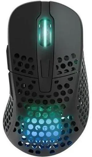 Xtrfy M4 Wireless, Wireless Ultra-Light Gaming Mouse, Optimised for E-Sports, 2.4 GHz, RF RGB Lighting, Adaptable Ergonomic Right-Handed Mouse, Rechargeable, Black Xtrfy M4 Wireless, Wireless Ultra-Light Gaming Mouse, Optimised for E-Sports, 2.4 GHz, RF RGB Lighting, Adaptable Ergonomic Right-Handed Mouse, Rechargeable, Black
