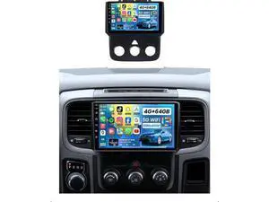 4G RAM +64G ROM Android 13 Car Radio for Dodge RAM 1500 2500 2013-2018: 1280 * 800P IPS Touchscreen Replacement Car Stereo with Carplay Android Auto 5G WiFi Bluetooth Backup Camera GPS FM SWC 4G RAM +64G ROM Android 13 Car Radio for Dodge RAM 1500 2500 2013-2018: 1280 * 800P IPS Touchscreen Replacement Car Stereo with Carplay Android Auto 5G WiFi Bluetooth Backup Camera GPS FM SWC