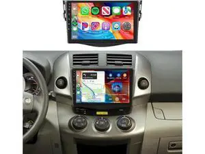 Car Radio Stereo for Toyota RAV4 2007-2011 2+64G, 9" Touch Screen/Android 15/Wireless CarPlay/Android Auto/DSP EQ/GPS/WiFi/Bluetooth/FM/RDS/SWC/HD Backup Camera Car Radio Stereo for Toyota RAV4 2007-2011 2+64G, 9" Touch Screen/Android 15/Wireless CarPlay/Android Auto/DSP EQ/GPS/WiFi/Bluetooth/FM/RDS/SWC/HD Backup Camera