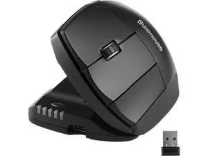 Contour Unimouse Ergonomic Vertical Mouse Adjustable 35°-70° Tilt Angle, 6 Programmable Buttons for Productivity, Customizable Thumb Rest for Wrist Pain Relief | Plug & Play Mac/PC - Wireless - Left Contour Unimouse Ergonomic Vertical Mouse Adjustable 35°-70° Tilt Angle, 6 Programmable Buttons for Productivity, Customizable Thumb Rest for Wrist Pain Relief | Plug & Play Mac/PC - Wireless - Left