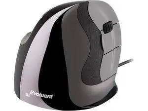 Evoluent Inventor of The Vertical Mouse VMDL Ergonomic Vertical Mouse Right Hand Large Wired USB, Sculpted for Comfort, Reduces Wrist Strain, 4 Speeds, 6 Customizable Buttons in Windows Evoluent Inventor of The Vertical Mouse VMDL Ergonomic Vertical Mouse Right Hand Large Wired USB, Sculpted for Comfort, Reduces Wrist Strain, 4 Speeds, 6 Customizable Buttons in Windows