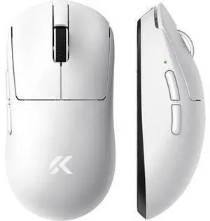 MCHOSE A7 V2 Ultra Wireless Gaming Mouse for Esports 59 g, PAW3950 TI, 42K DPI, TOPSPEED Dual 8K Polling Rate, 130 Hour Battery Life PC/Mac White MCHOSE A7 V2 Ultra Wireless Gaming Mouse for Esports 59 g, PAW3950 TI, 42K DPI, TOPSPEED Dual 8K Polling Rate, 130 Hour Battery Life PC/Mac White