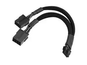 SQC118 12VHPWR PCIe 5.0 12-Pin to Dual 8-Pin (6+2) PCIe Adapter Cable for RTX 4090/4080/4070 Ti, PCI Express 5.0 GPU Power Adapter, 20cm Braided Cable SQC118 12VHPWR PCIe 5.0 12-Pin to Dual 8-Pin (6+2) PCIe Adapter Cable for RTX 4090/4080/4070 Ti, PCI Express 5.0 GPU Power Adapter, 20cm Braided Cable