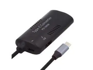 Rectangle Power Thinpad X1 Input to 100W Dual Type C USB-C and Type-A Output PD Emulator Trigger Charge Cable Rectangle Power Thinpad X1 Input to 100W Dual Type C USB-C and Type-A Output PD Emulator Trigger Charge Cable