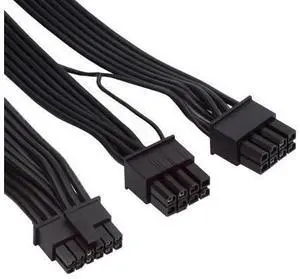 12VHPWR ATX3.0 PCI-E 5.0 Power Modular Cable to Dual ATX 8Pin for 3080 3090TI PSU 16Pin 12+4P Graphics Card 12VHPWR ATX3.0 PCI-E 5.0 Power Modular Cable to Dual ATX 8Pin for 3080 3090TI PSU 16Pin 12+4P Graphics Card