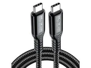 USB5.0 80Gbps USB-C Male to Male Type-C Cable with 240W and 16K@30hz 8K@60Hz 5K@60Hz Compatible with USB4.0 Thunderbolt3/4/5 (1.0m) USB5.0 80Gbps USB-C Male to Male Type-C Cable with 240W and 16K@30hz 8K@60Hz 5K@60Hz Compatible with USB4.0 Thunderbolt3/4/5 (1.0m)